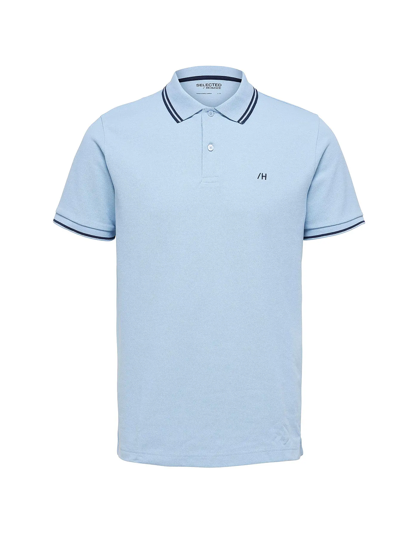 SELECTED | Poloshirt SLHDANTE | hellblau